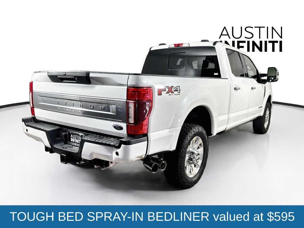 Used 2021 Ford F250 Platinum w/ FX4 Off-Road Package AWD/4WD image 8