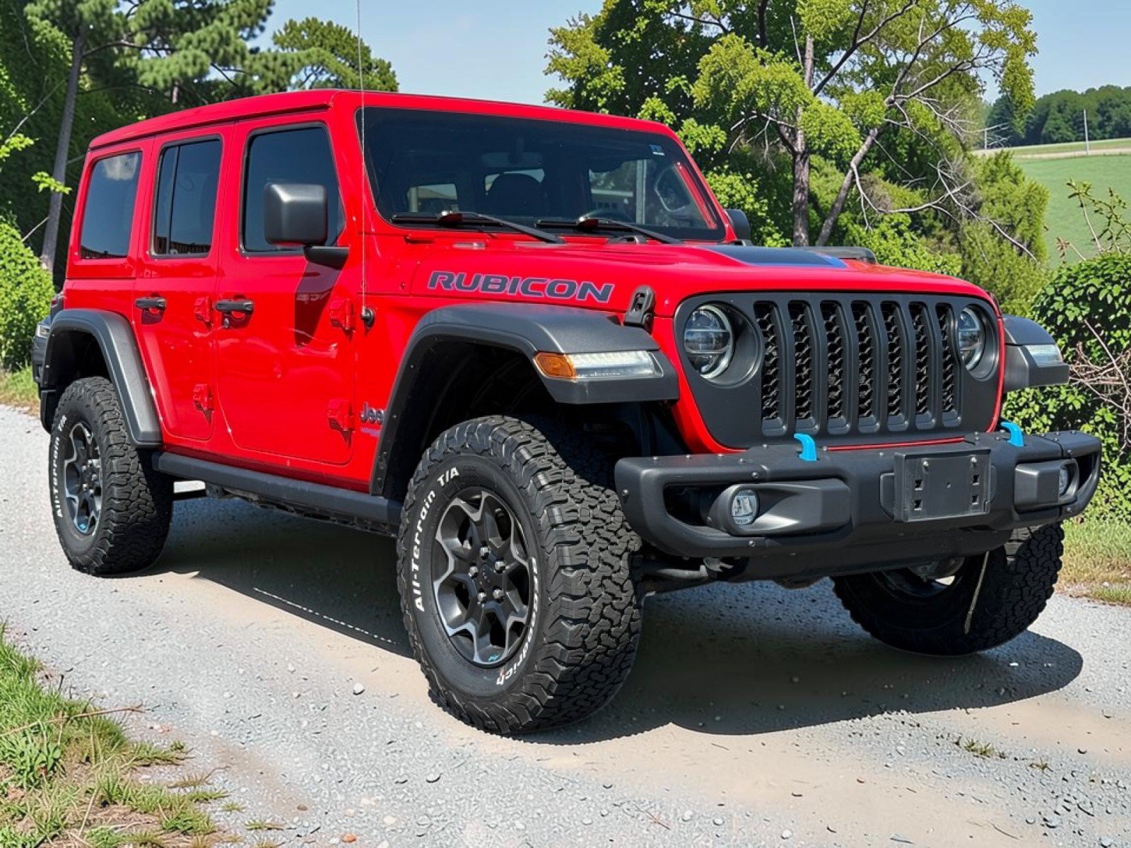 Used 2021 Jeep Wrangler Unlimited Rubicon 4xe w/ Steel Bumper Group AWD/4WD image 2