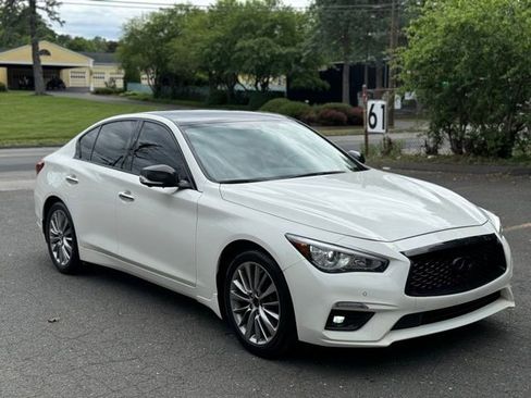 Used 2023 INFINITI Q50 Luxe w/ Cargo Package AWD/4WD image 3