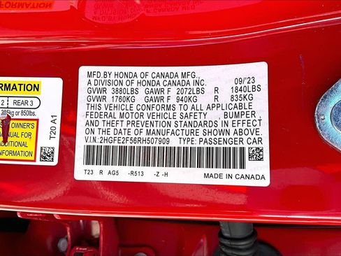 Used 2024 Honda Civic Sport image 18