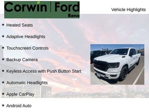 Used 2022 RAM 1500 Big Horn RWD image 8