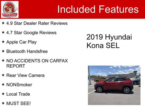 Used 2019 Hyundai Kona SEL FWD image 5