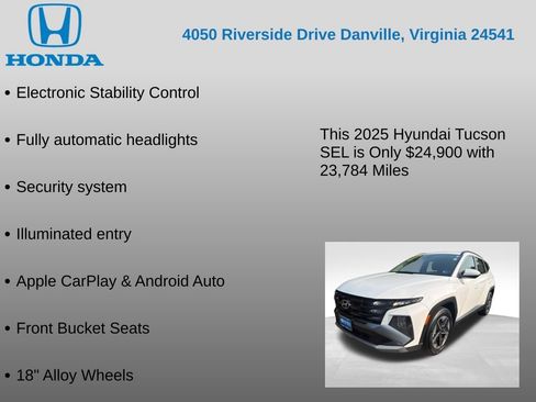 Used 2025 Hyundai Tucson SEL FWD image 17