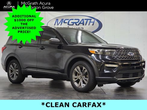 Used 2021 Ford Explorer XLT w/ XLT Sport Appearance Package AWD/4WD image 1