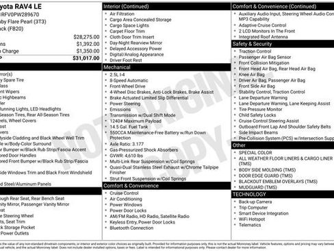 Used 2023 Toyota RAV4 LE image 12