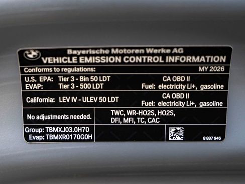 New 2026 BMW X5 xDrive50e image 38