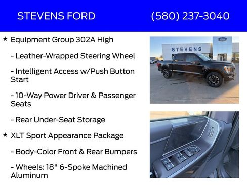 Used 2022 Ford F150 XLT w/ Equipment Group 302A High image 18