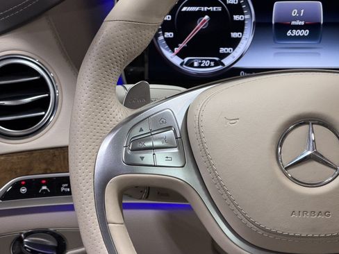 Used 2015 Mercedes-Benz S 63 AMG 4MATIC Sedan w/ Driver Assistance Package image 56