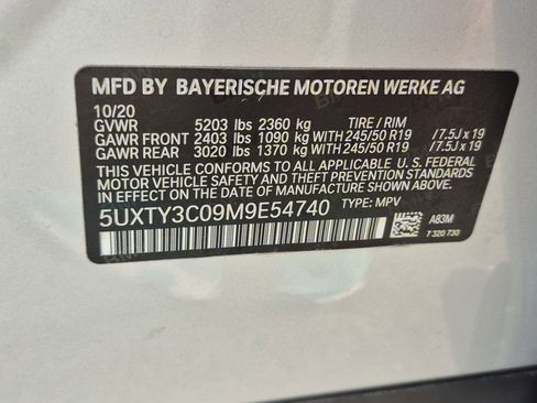 Used 2021 BMW X3 sDrive30i w/ Executive Package RWD image 37
