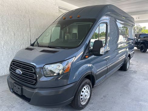 Used 2019 Ford Transit 350 148 High Roof Extended DRW RWD image 2