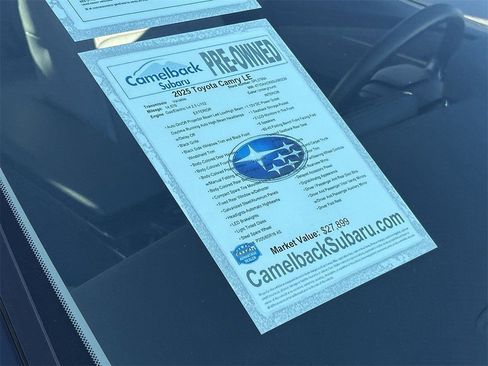 Used 2025 Toyota Camry LE w/ Convenience Package image 6