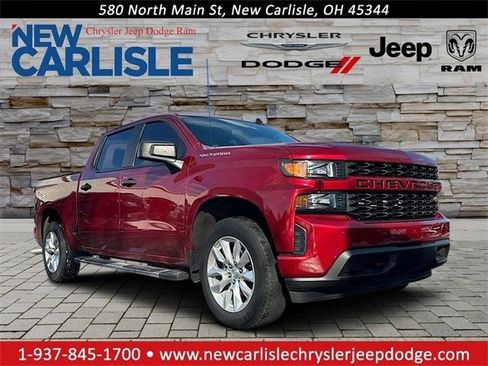 Used 2021 Chevrolet Silverado 1500 Custom image 1