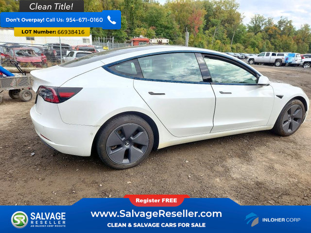 Used 2021 Tesla Model 3 Standard Range Plus RWD image 4