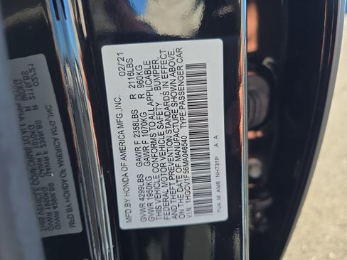 Used 2021 Honda Accord EX-L image 30