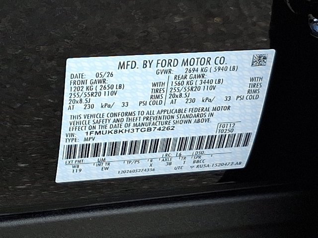 Used 2026 Ford Explorer ST-Line AWD/4WD image 14