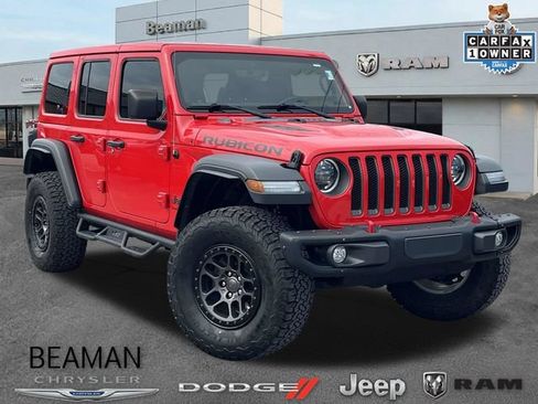 Used 2023 Jeep Wrangler Unlimited Rubicon w/ Xtreme 35 Tire Package AWD/4WD image 1