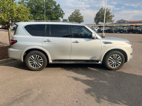 Used 2021 Nissan Armada SL w/ Captain's Chairs Package AWD/4WD image 6