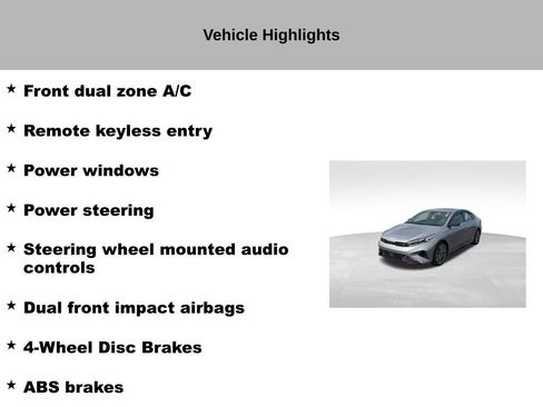 Certified 2024 Kia Forte GT w/ GT2 Package FWD image 17