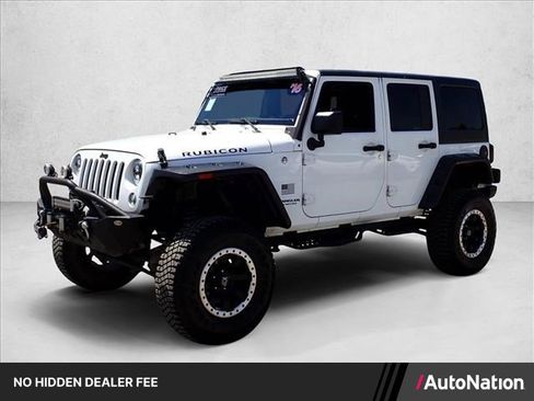 Used 2016 Jeep Wrangler Unlimited Rubicon AWD/4WD image 1