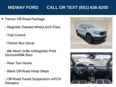 Used 2022 Ford Ranger Lariat w/ Tremor Off-Road Package image 24