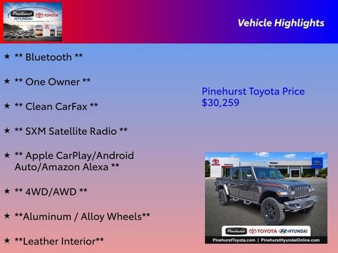 Used 2020 Jeep Gladiator Mojave AWD/4WD image 16