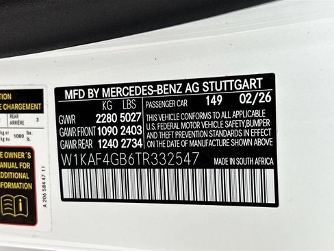 Certified 2026 Mercedes-Benz C 300 Sedan image 32