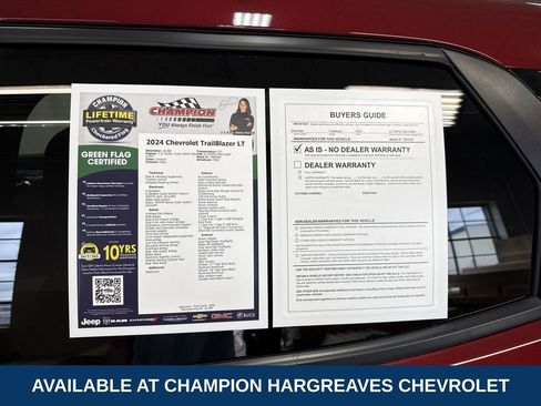 Certified 2024 Chevrolet TrailBlazer LT w/ Convenience Package FWD image 43