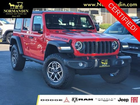 Certified 2026 Jeep Wrangler Unlimited Rubicon AWD/4WD image 1