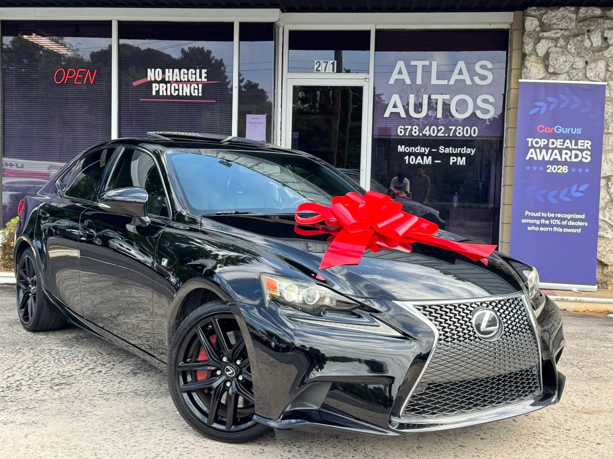 Used 2015 Lexus IS 350 w/ F-Sport Package RWD image 1