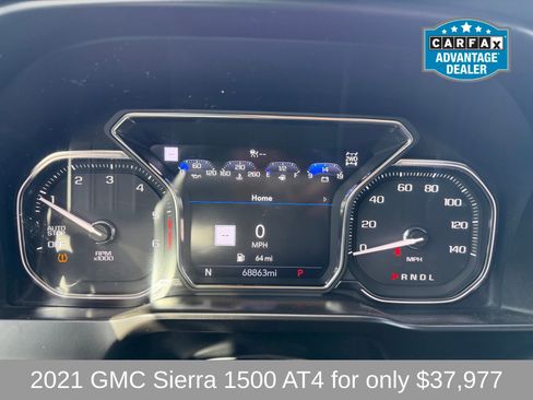 Used 2021 GMC Sierra 1500 AT4 w/ Technology Package AWD/4WD image 14