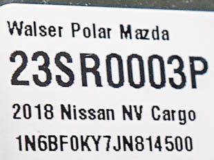 Used 2018 Nissan NV 2500 SV w/ Navigation Package RWD image 25