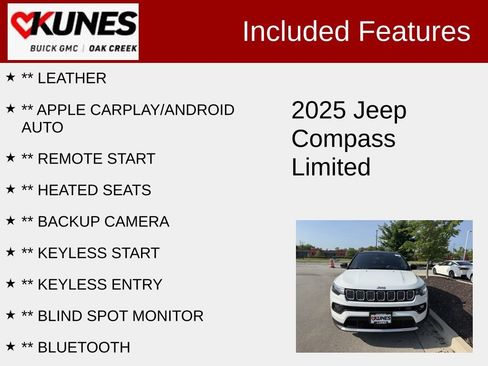 Used 2025 Jeep Compass Limited AWD/4WD image 2