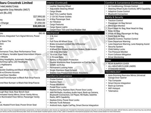 Used 2021 Subaru Crosstrek 2.5i Limited image 4