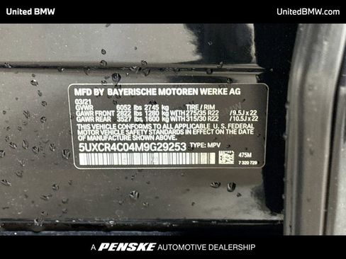 Used 2021 BMW X5 sDrive40i w/ M Sport Package RWD image 15