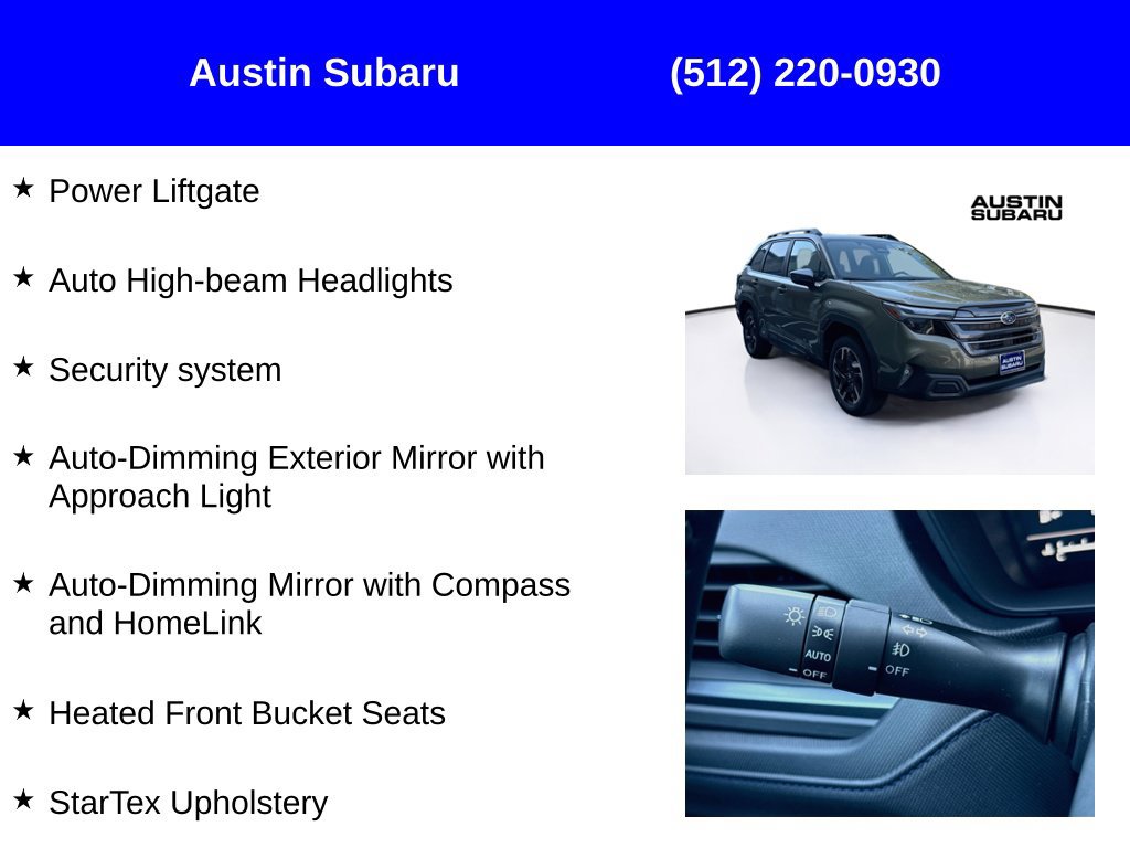New 2026 Subaru Forester Premium AWD/4WD image 17