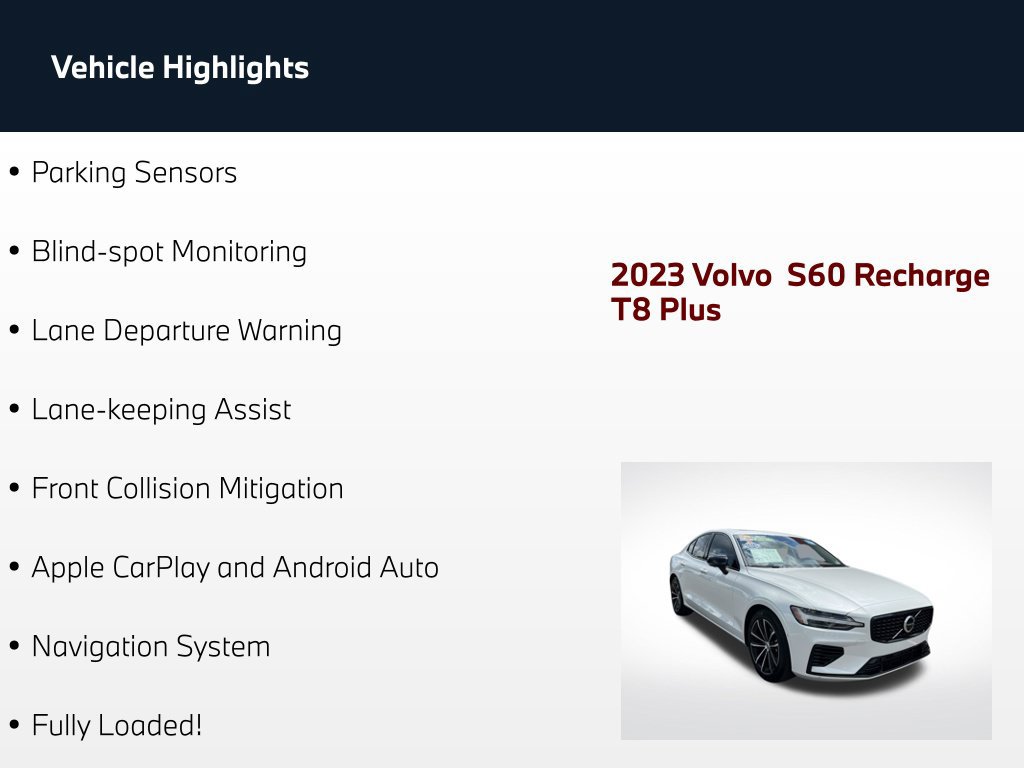 Used 2023 Volvo S60 T8 Plus AWD/4WD image 66