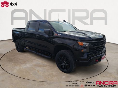 Used 2022 Chevrolet Silverado 1500 Custom Trail Boss w/ LPO, Dark Essentials Package AWD/4WD image 1