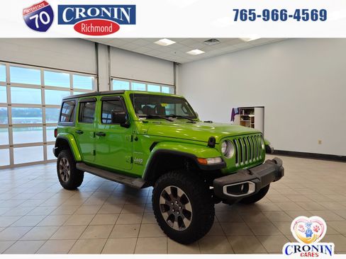 Used 2019 Jeep Wrangler Unlimited Sahara AWD/4WD image 1