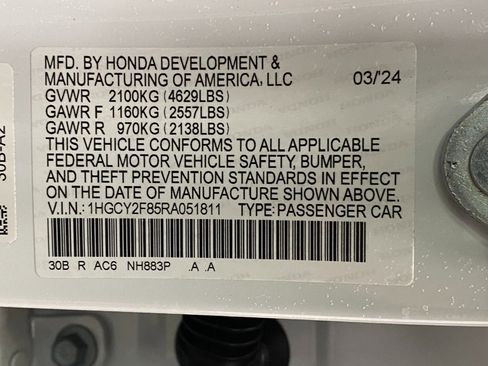 Used 2024 Honda Accord Touring image 33