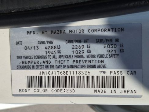 Used 2014 MAZDA MAZDA6 Touring w/ Touring Technology Package FWD image 24