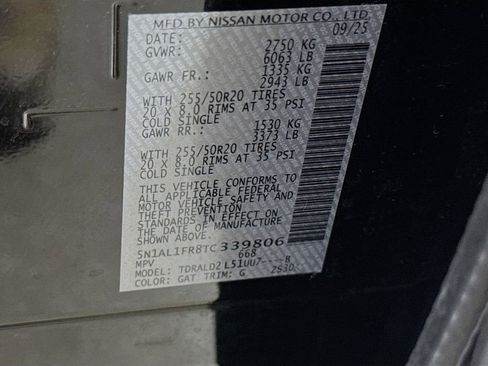 Used 2026 INFINITI QX60 Luxe w/ Cargo Package image 43