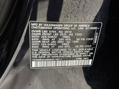 Used 2021 Volkswagen Atlas SE image 37