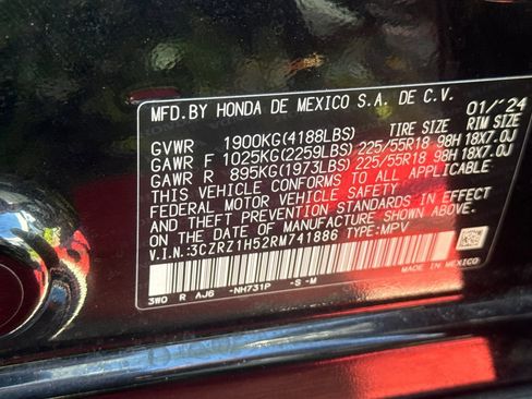 Used 2024 Honda HR-V Sport image 19