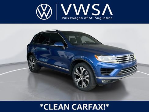 Used 2017 Volkswagen Touareg Wolfsburg Edition AWD/4WD image 1