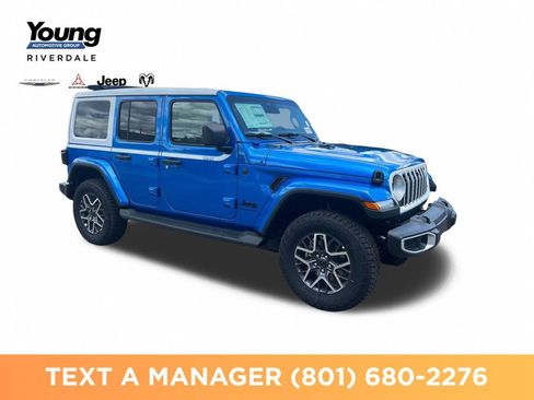 New 2026 Jeep Wrangler Unlimited Sahara w/ Whitecap Package AWD/4WD image 7