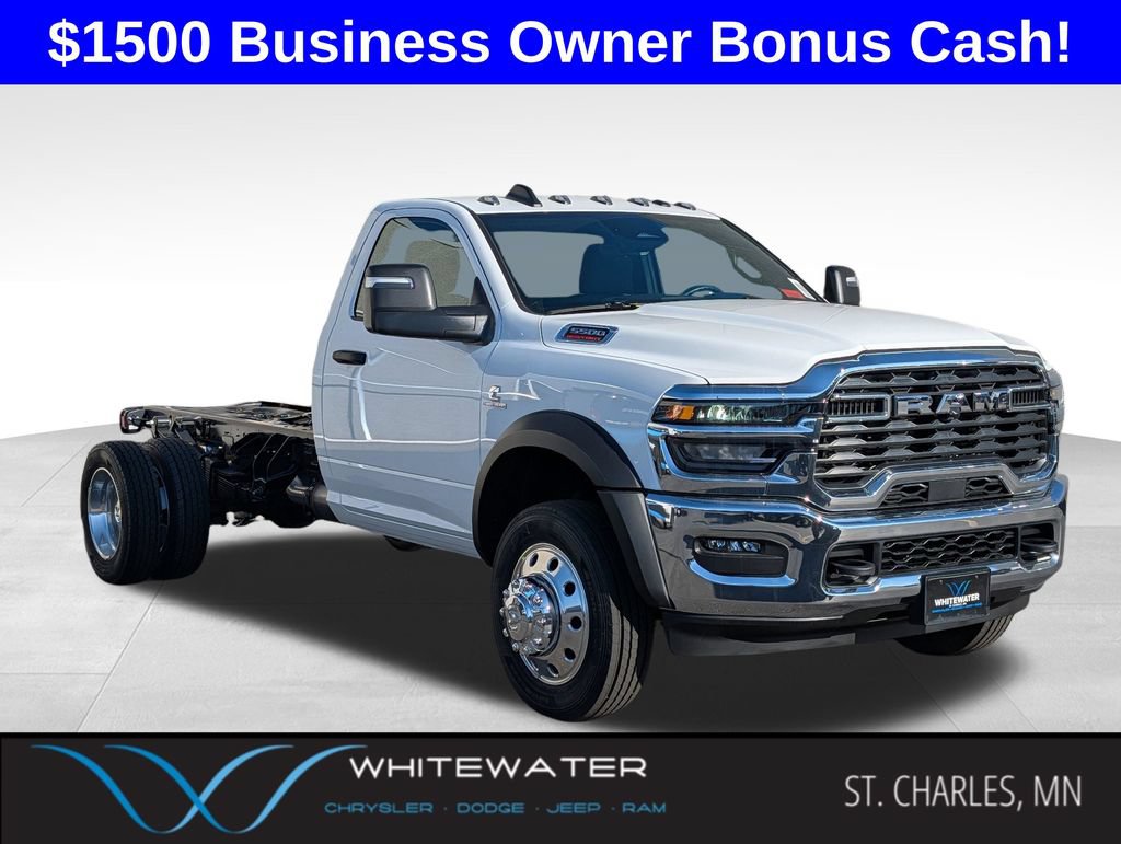 New 2026 RAM 5500 Tradesman w/ Chrome Appearance Group AWD/4WD image 1