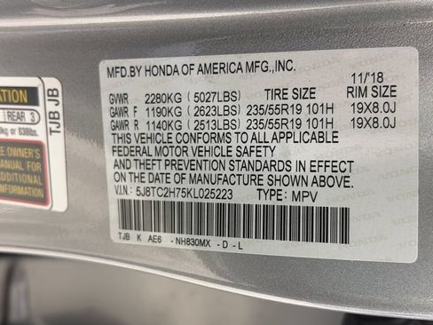 Used 2019 Acura RDX AWD w/ Advance Package image 9