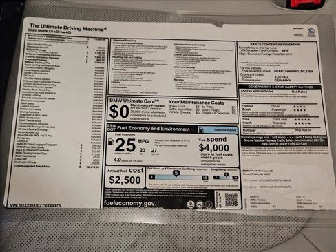 New 2026 BMW X5 xDrive40i image 17