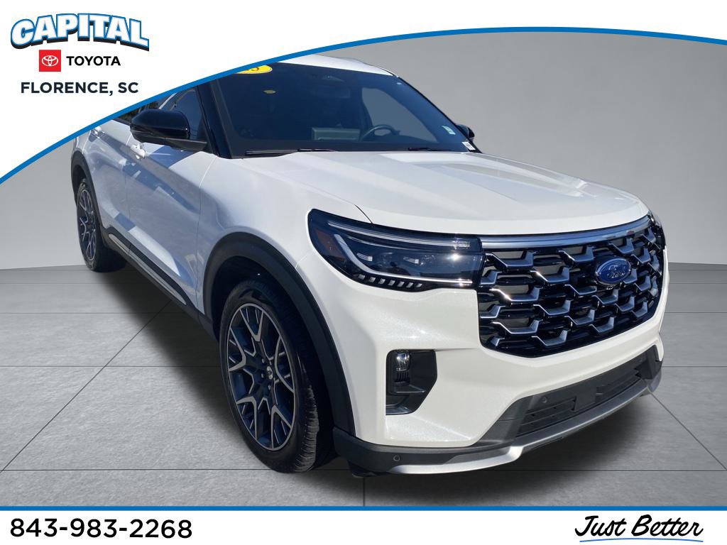 Used 2025 Ford Explorer Platinum w/ Ultimate Package RWD image 1