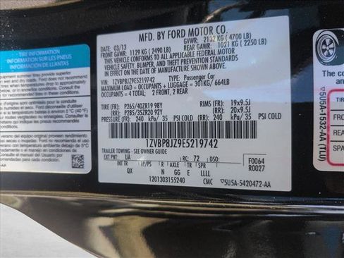 Used 2014 Ford Mustang Shelby GT500 w/ Equipment Group 821A image 15